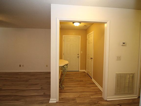 Front hall and Living area