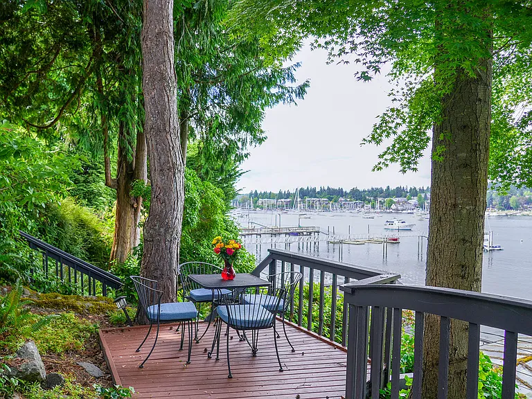 Private patio