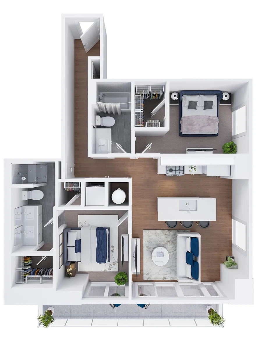 Floor plan B13
