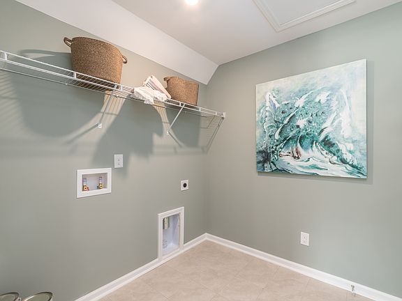 Convenient laundry room