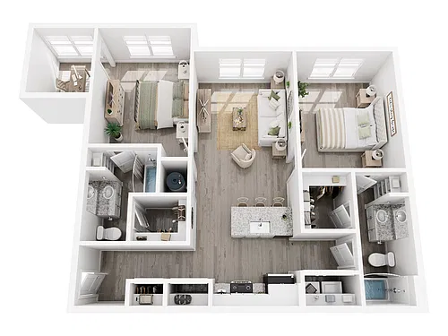 Floor plan B12