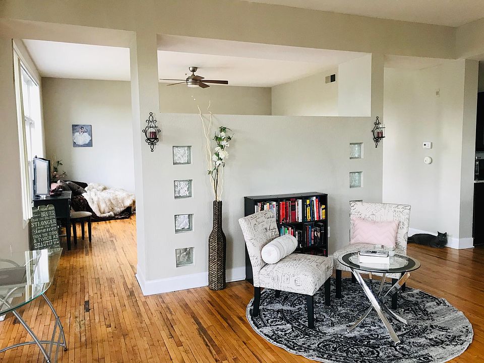 Apartment features open loft style layout perfect for single young professionals or couples