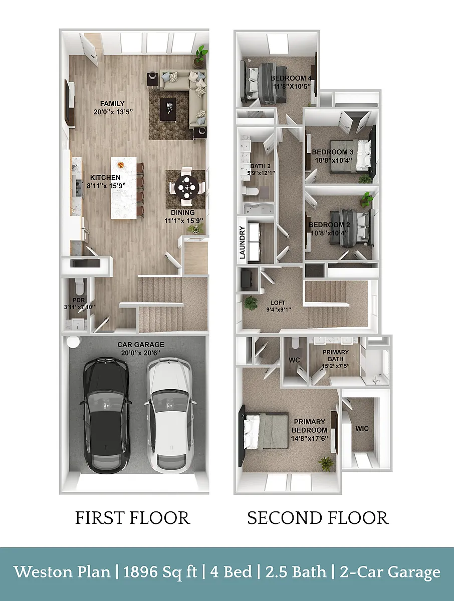 Floor plan Weston