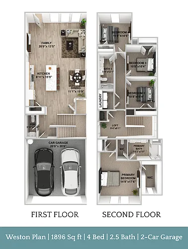 Floor plan Weston