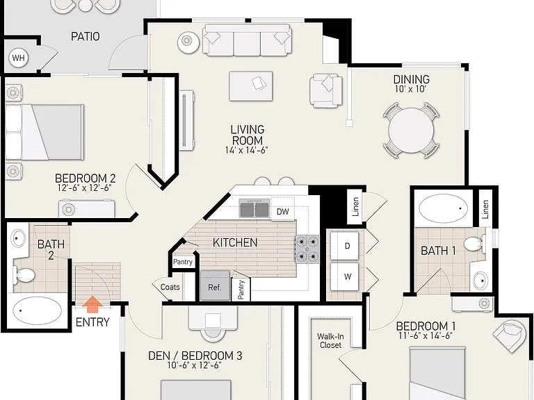 The Hamptons Apartment Homes — Photo 32