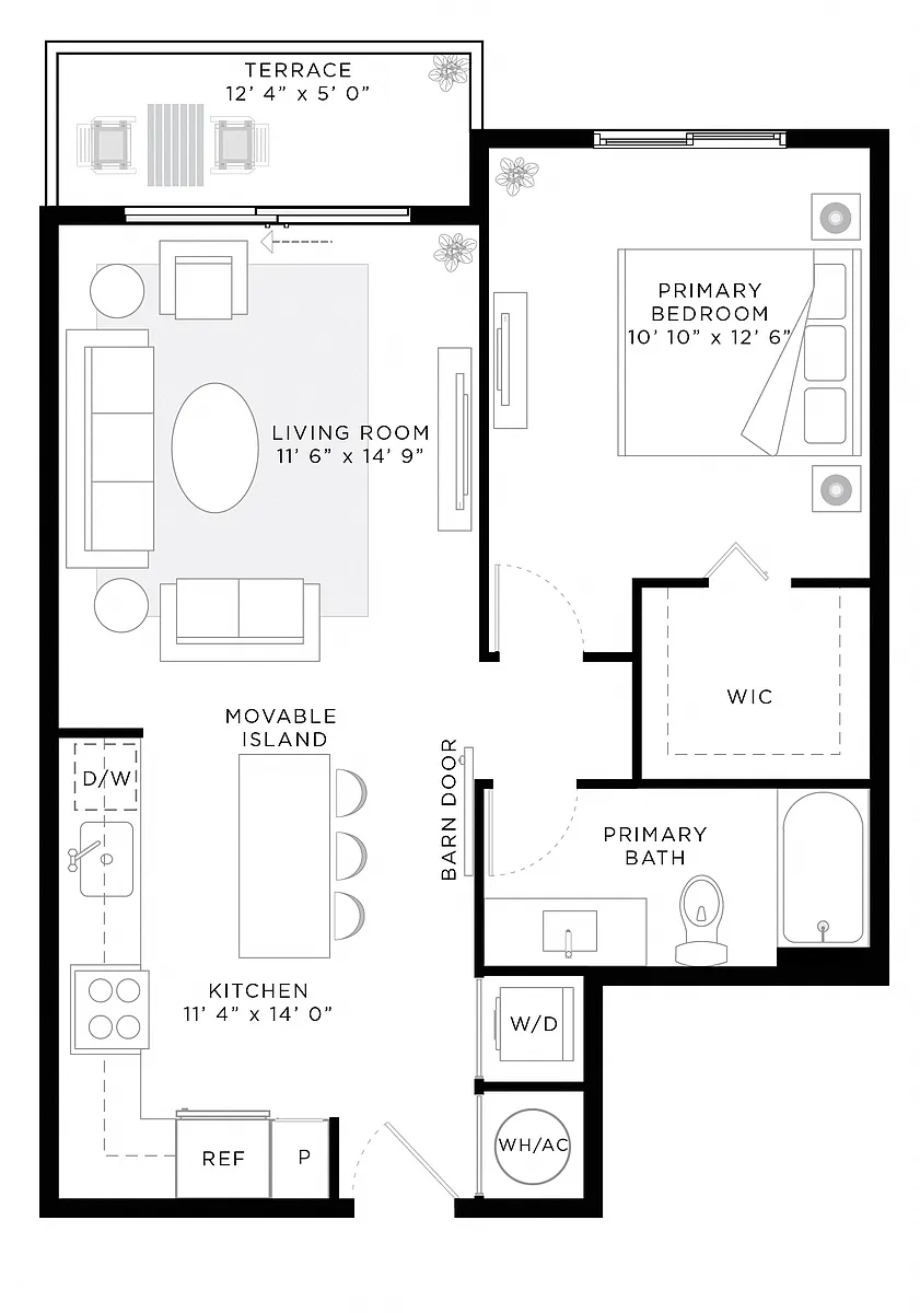 Floor plan A1A