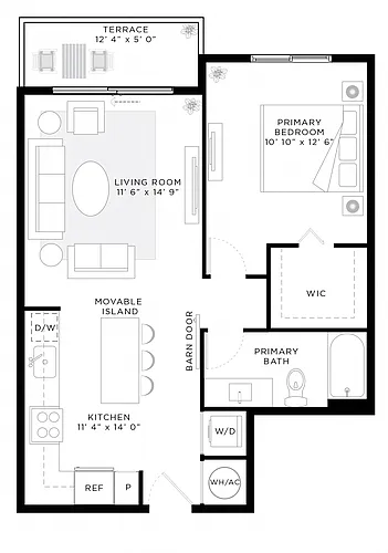 Floor plan A1A