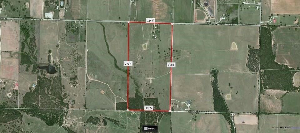 Rough Boundaries for the 80.75 acres, estimated only, no survey at current time