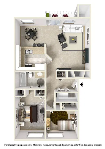 Floor plan QUINAULT