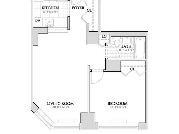 2nd image of 420 W 42nd St APT 28G