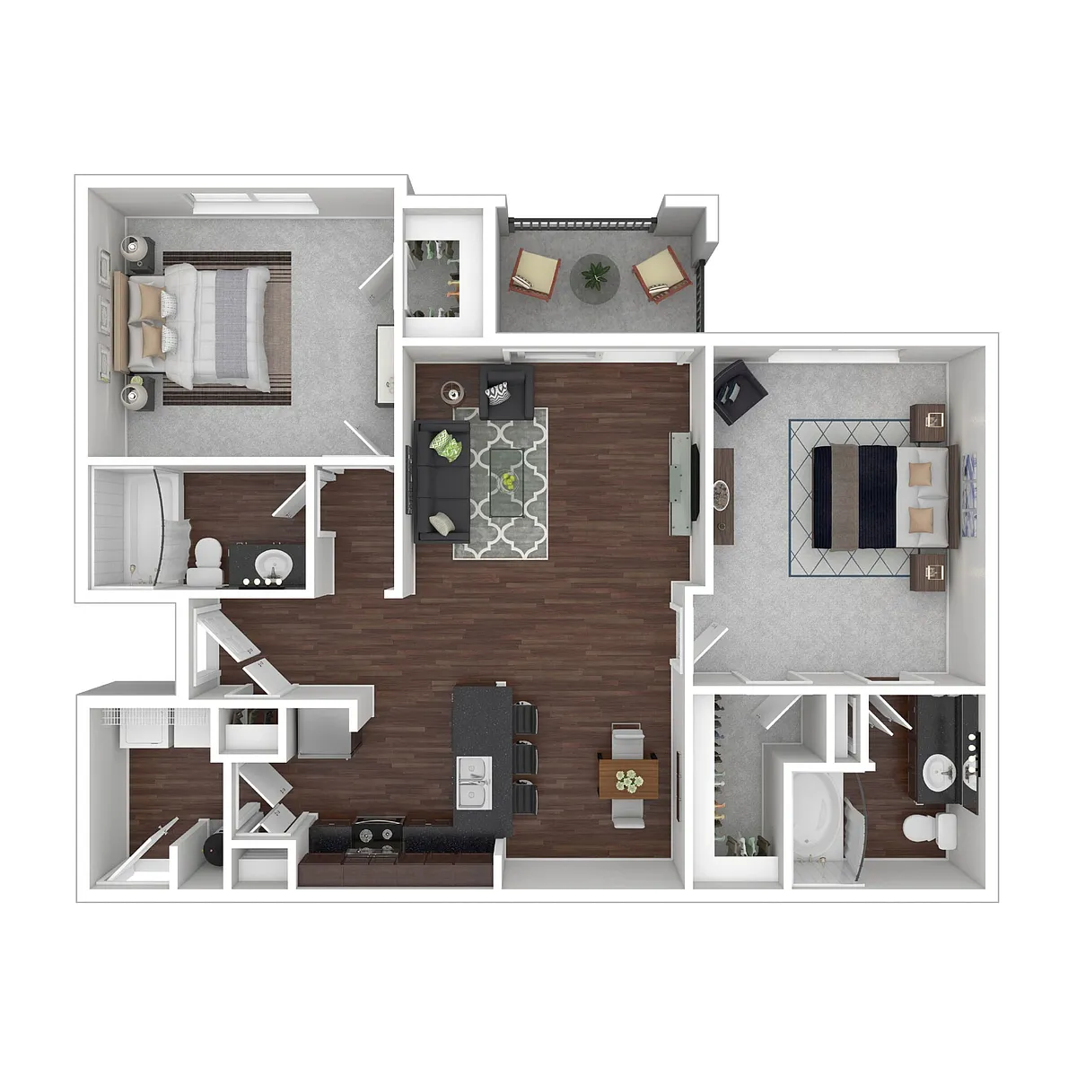 Floor plan B3