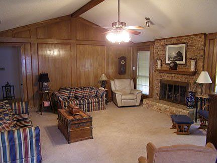 Lg Cozy Living Area w/FP