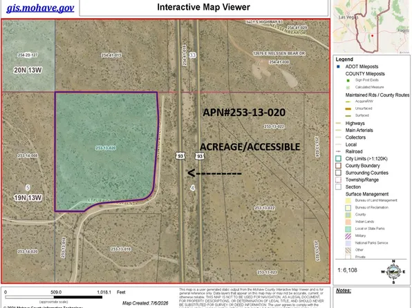 253-13-020 S Windmill Road, Kingman, AZ 86401