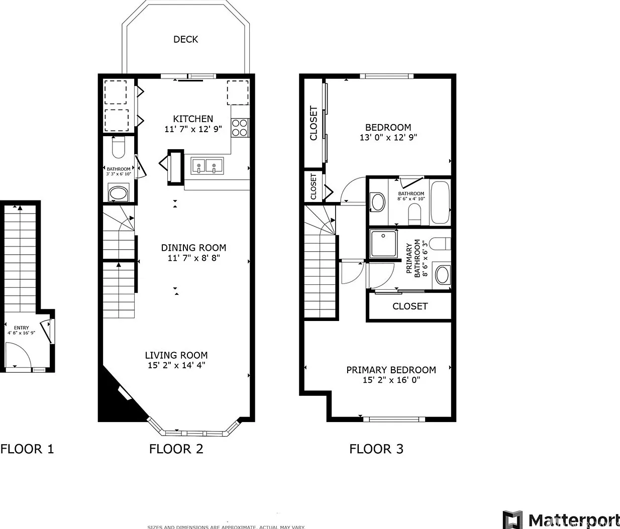 2 bed, 2.5 bath, 1100 sqft, $2,545 — Photo 3