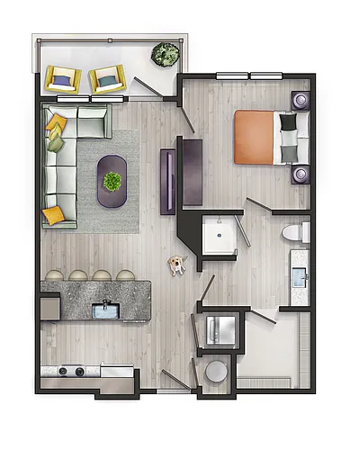 Floor plan A4