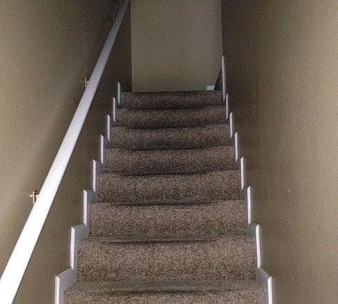 Stairs leading to second floor