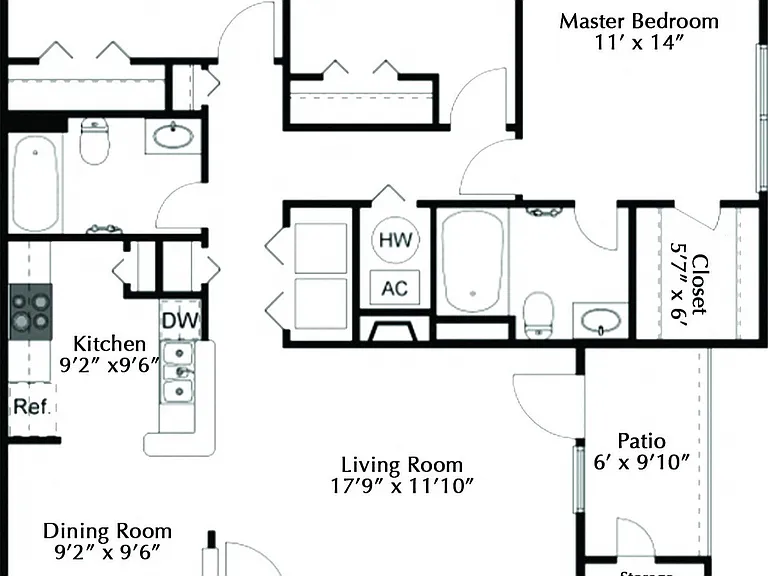 Rivermont Crossing Townhomes & Apartments — Photo 29