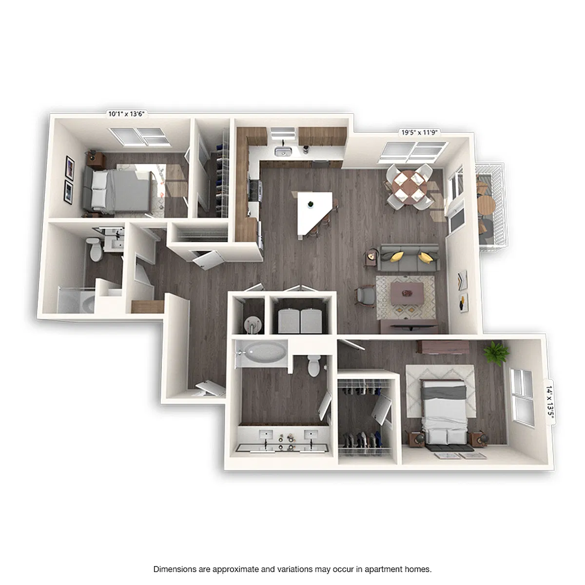 Floor plan Vine Platinum