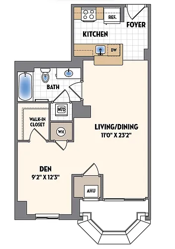 Floor plan S2AW2 WDU 120%