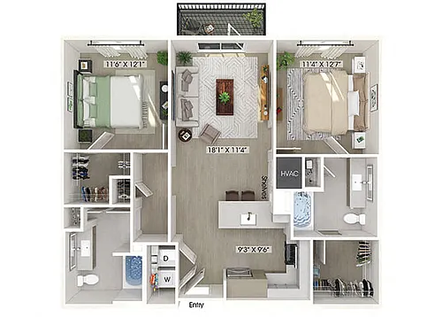 Floor plan B1