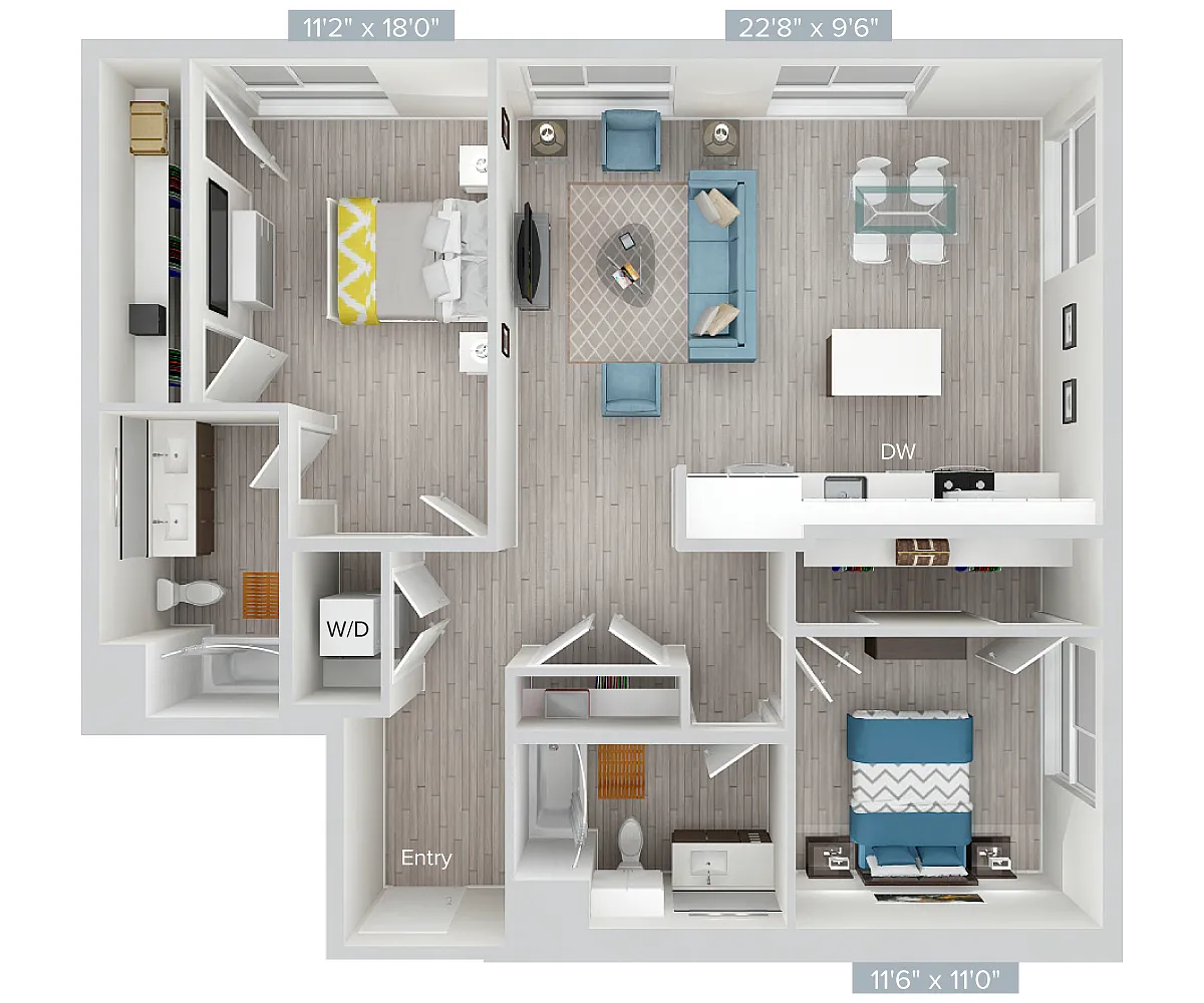 Floor plan B21-1262SF
