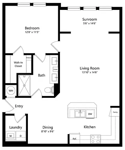 Floor plan CARLTON