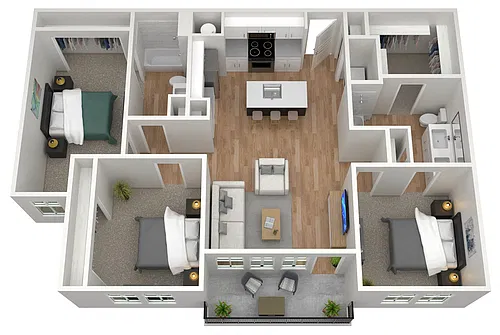 Floor plan C3