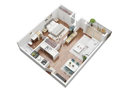 Floor plan Malaga