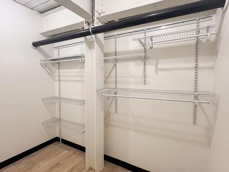 bedroom one closet
