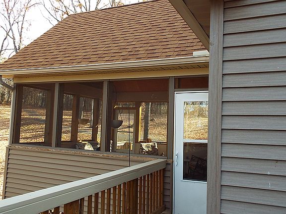 Back of porch
