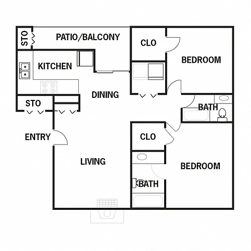 Floor plan C