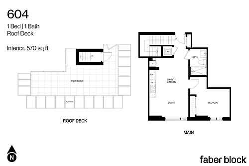 Floor plan 604