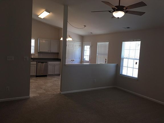 Living room into Kitchen