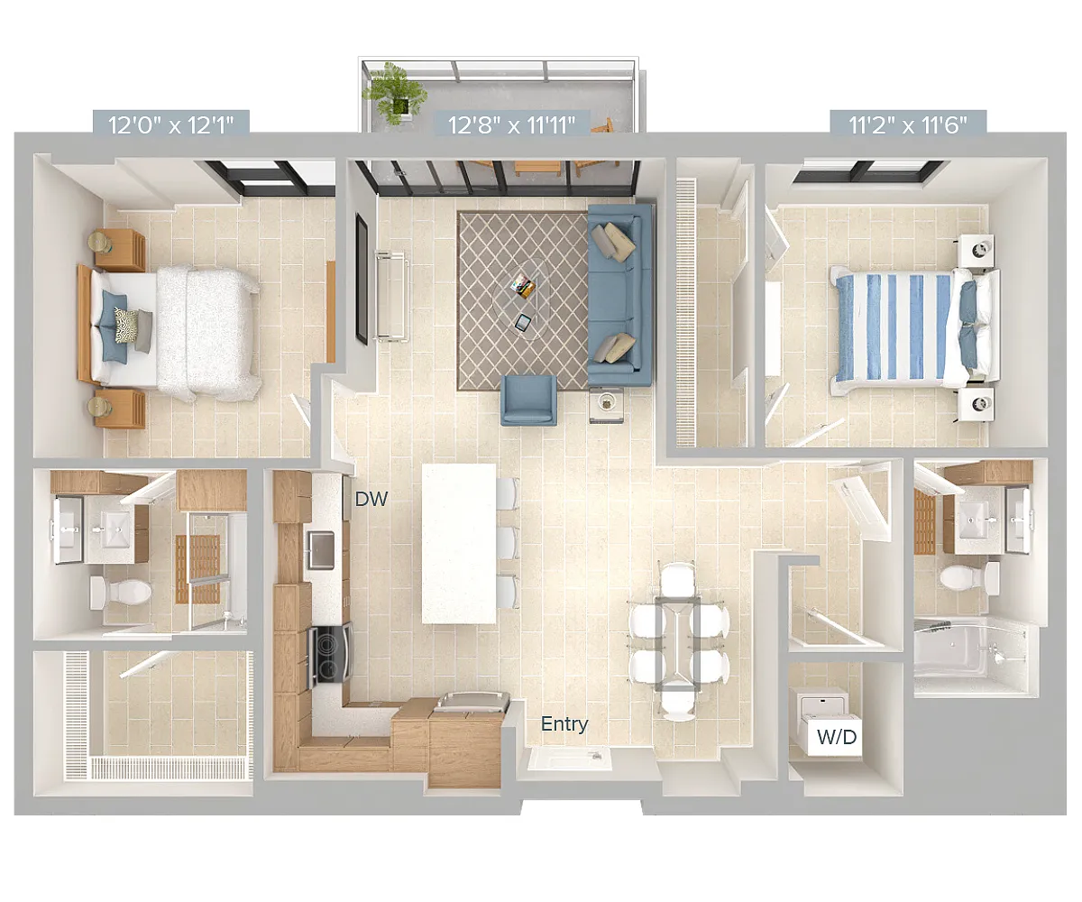 Floor plan B1