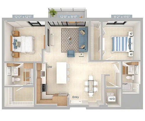 Floor plan B1