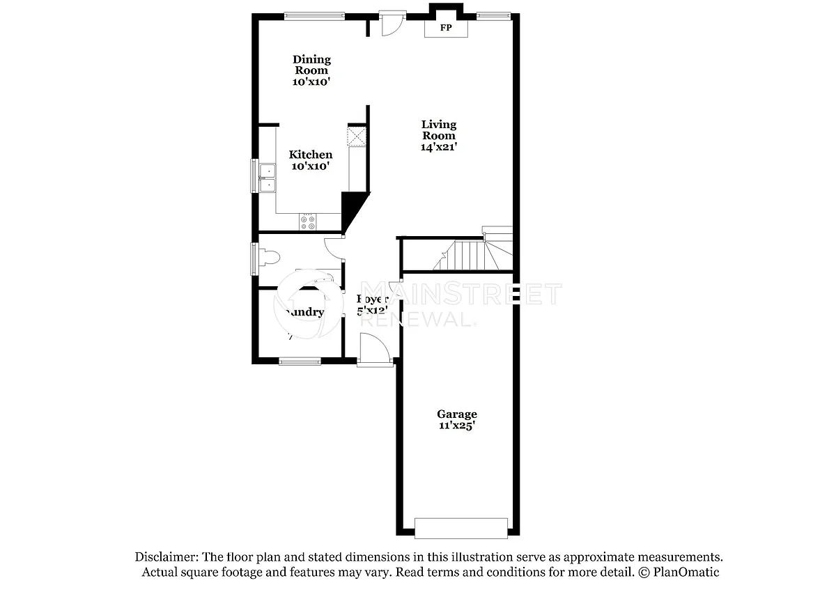 Floor Plan - 4784 Cedar Park Way