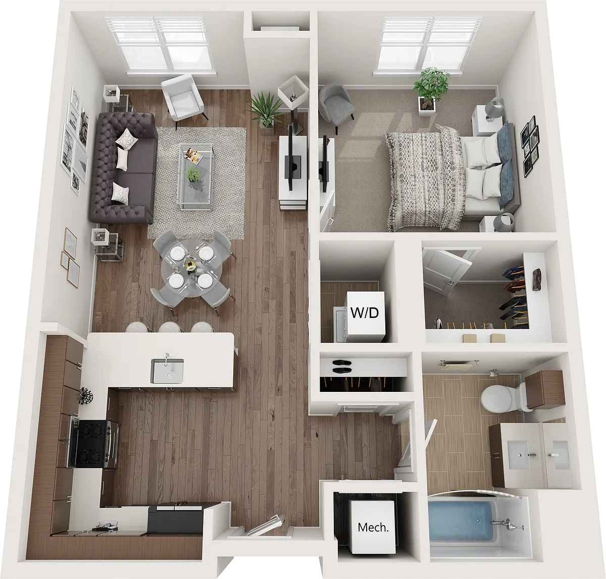 Floor plan A1D