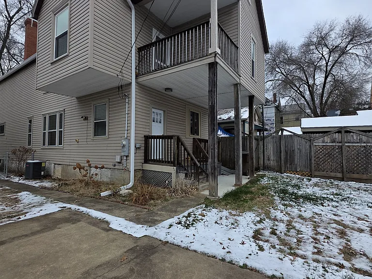 view of the backyard and back of the house.