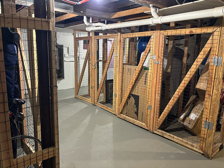 Storage Cages - 100 CuFt per Apartment