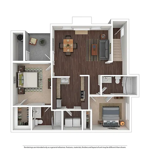 Floor plan Peach
