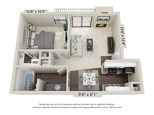 Floor plan The Hampton