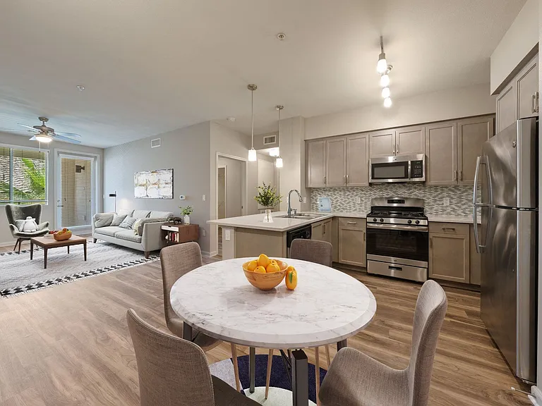 Our homes include a sleek stainless appliance package