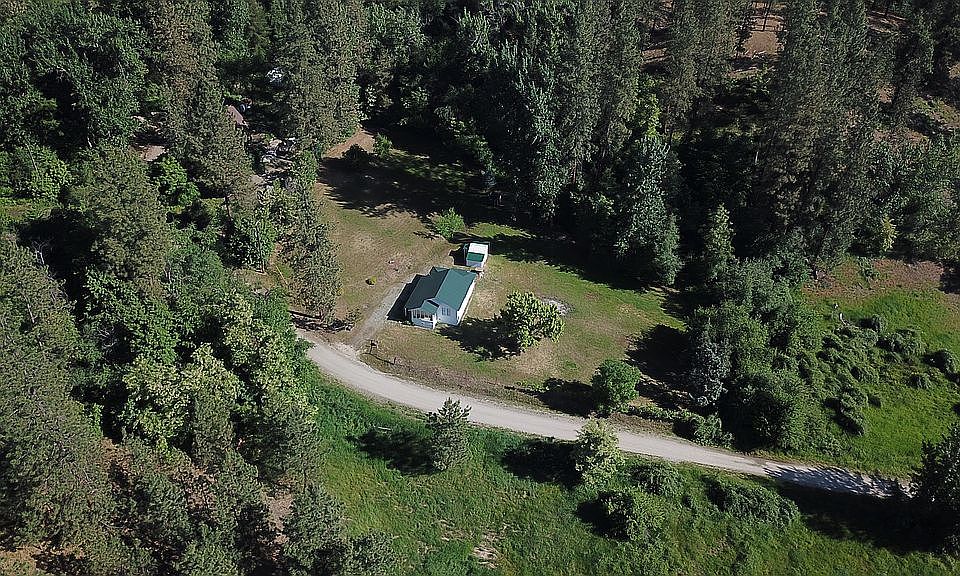 Aerial view of property