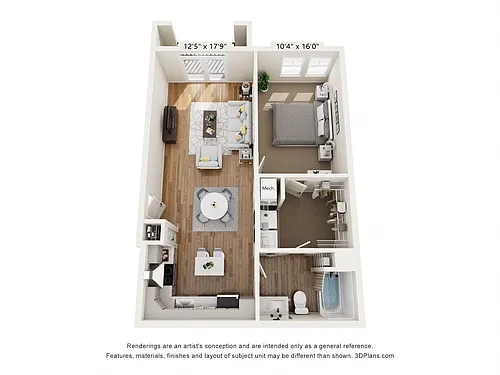 Floor plan A1A
