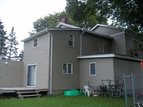 Back and side of house