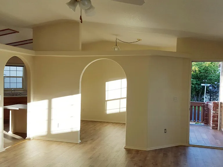 Kitchen Dining Room and Living Room