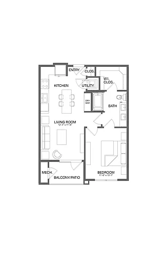 Floor plan Bacio