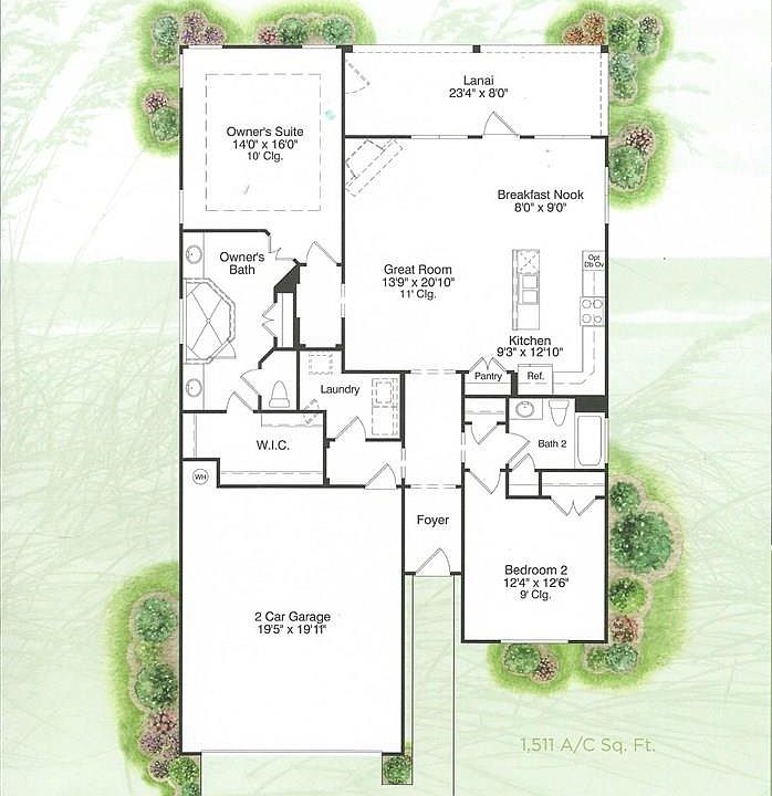 2nd image of 1979 Cresswind Blvd. Lot 1.007 Beechwood