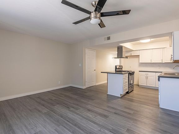 Open Concept Living and Kitchen Area