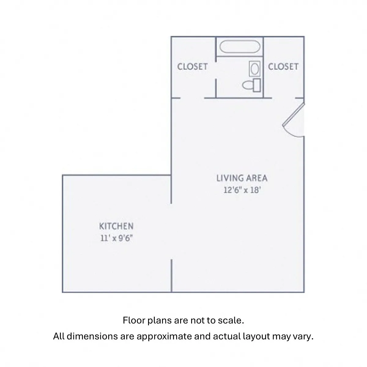 Floor plan Studio